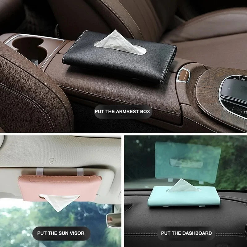 Visor Tissue Dispenser
