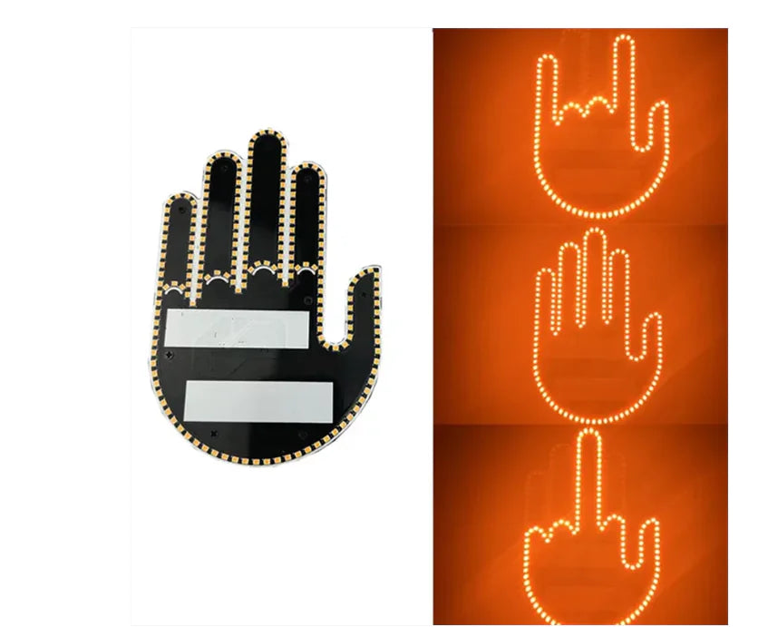 Hand Gesture LED Display