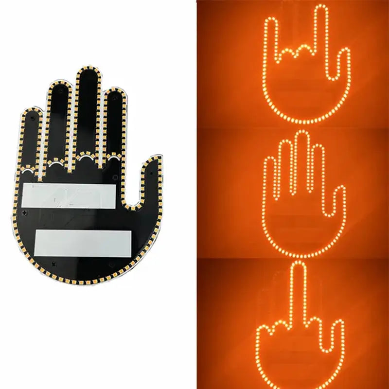 Hand Gesture LED Display