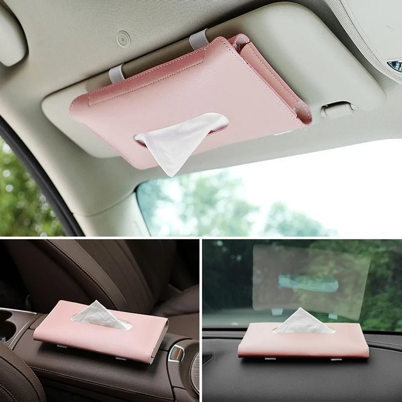 Visor Tissue Dispenser